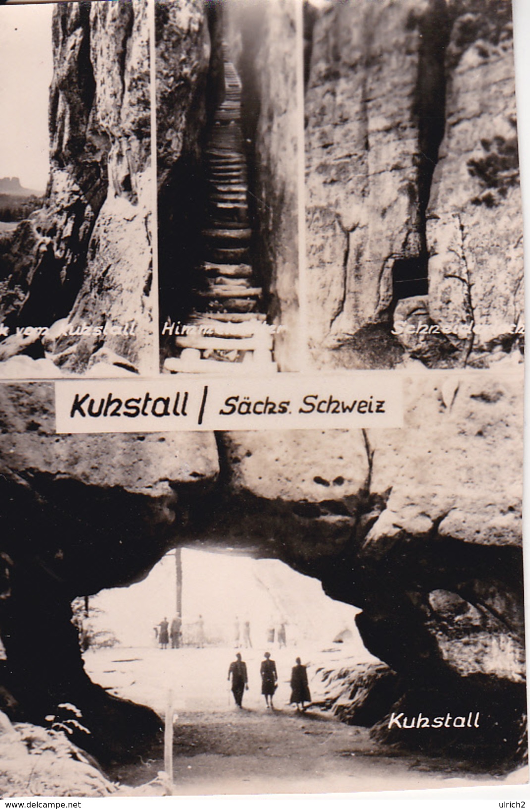 AK Sächsische Schweiz - Kuhstall (26953) - Bastei (sächs. Schweiz)