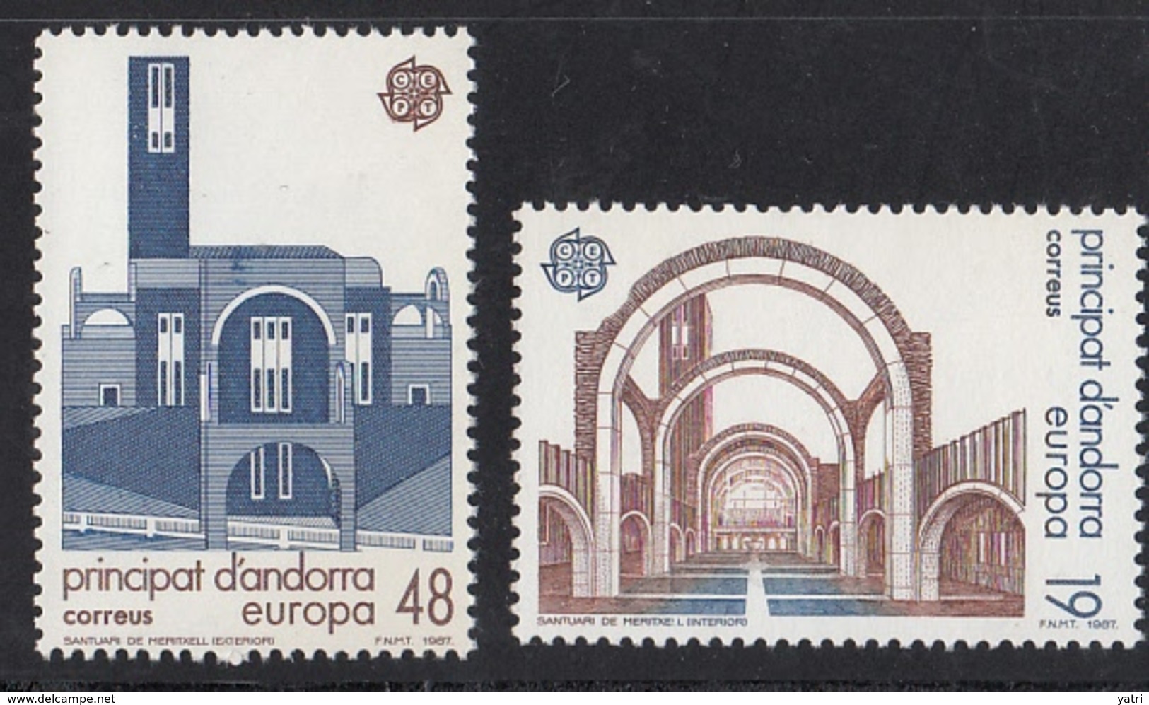 Europa Cept  (1987) - Andorra Sp. ** - 1987