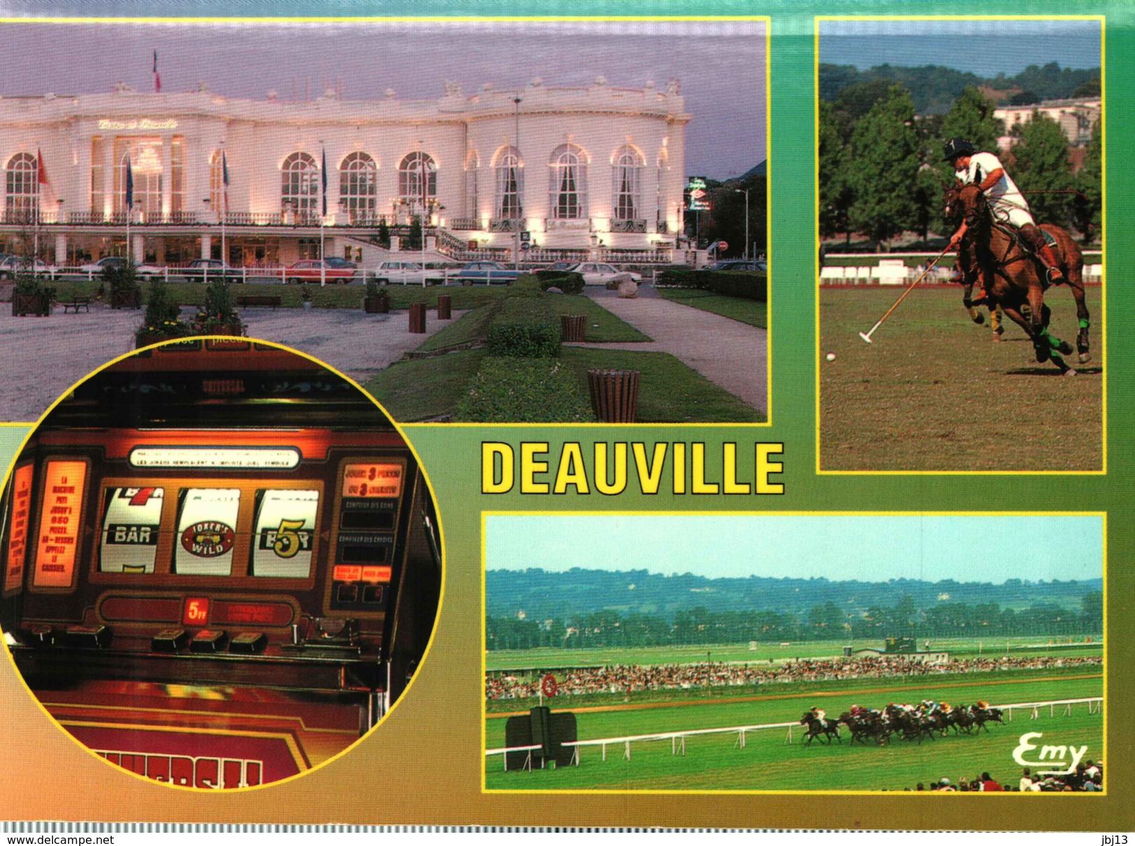 Lot 10 cartes de Deauville