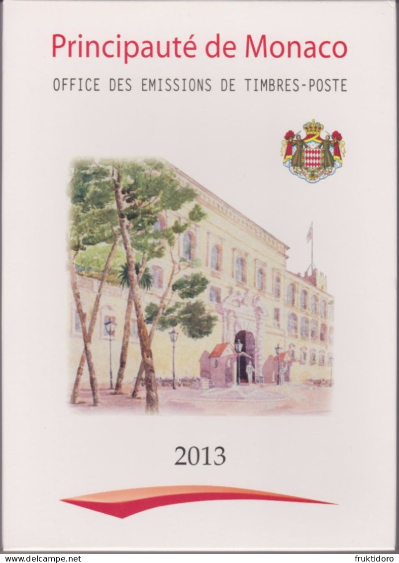 Monaco Box For Stamps 2009-2023 - Europe Map - Coat Of Arms - Royal Palace - Opera House - EMPTY - Lots & Serien