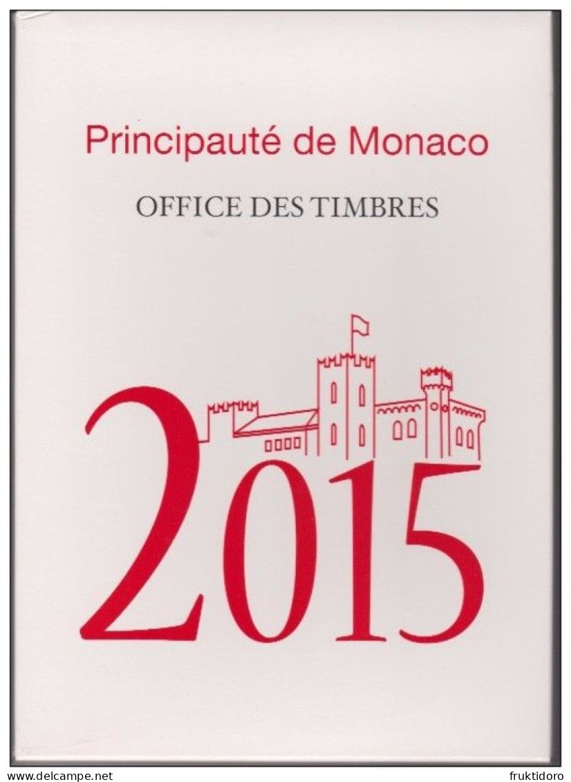 Monaco Box For Stamps 2009-2023 - Europe Map - Coat Of Arms - Royal Palace - Opera House - EMPTY - Lots & Serien
