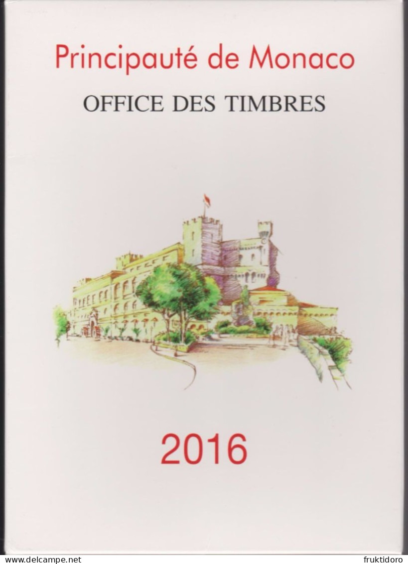 Monaco Box for Stamps 2009-2023 - Europe Map - Coat of Arms - Royal Palace - Opera House - EMPTY