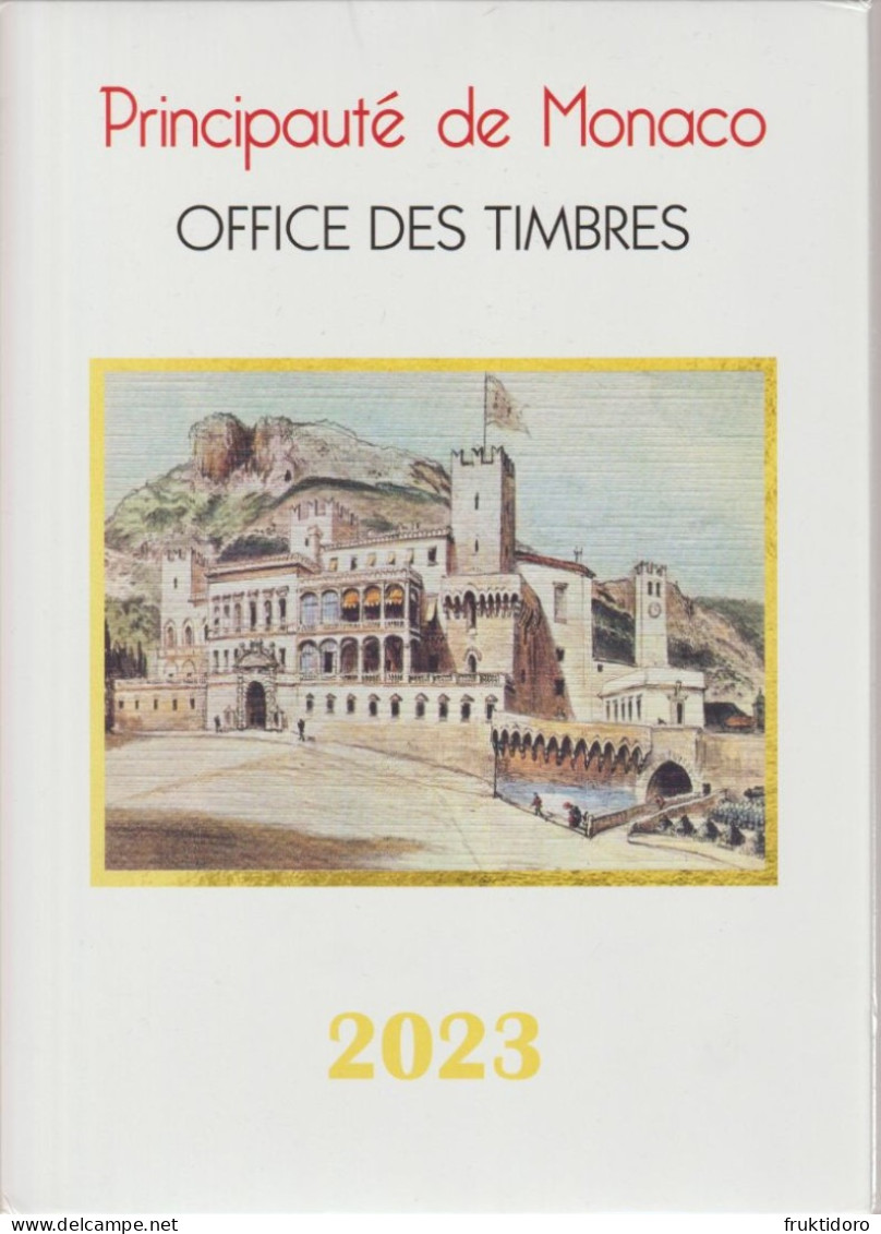 Monaco Box for Stamps 2009-2023 - Europe Map - Coat of Arms - Royal Palace - Opera House - EMPTY