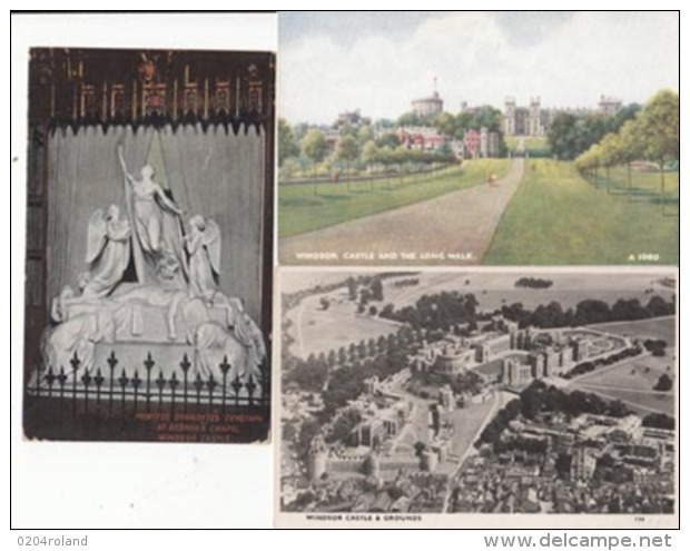 Angleterre  - Windsor - Lot De 26 Cartes  : Achat Immédiat - Windsor