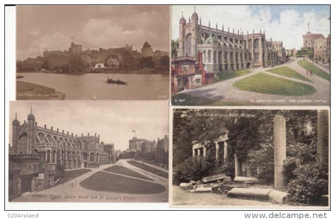 Angleterre  - Windsor - Lot De 26 Cartes  : Achat Immédiat - Windsor