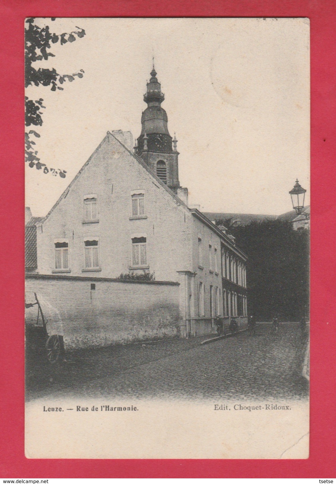 Leuze-en-Hainaut - Rue De L'Harmonie - 1903 ( Voir Verso ) - Leuze-en-Hainaut