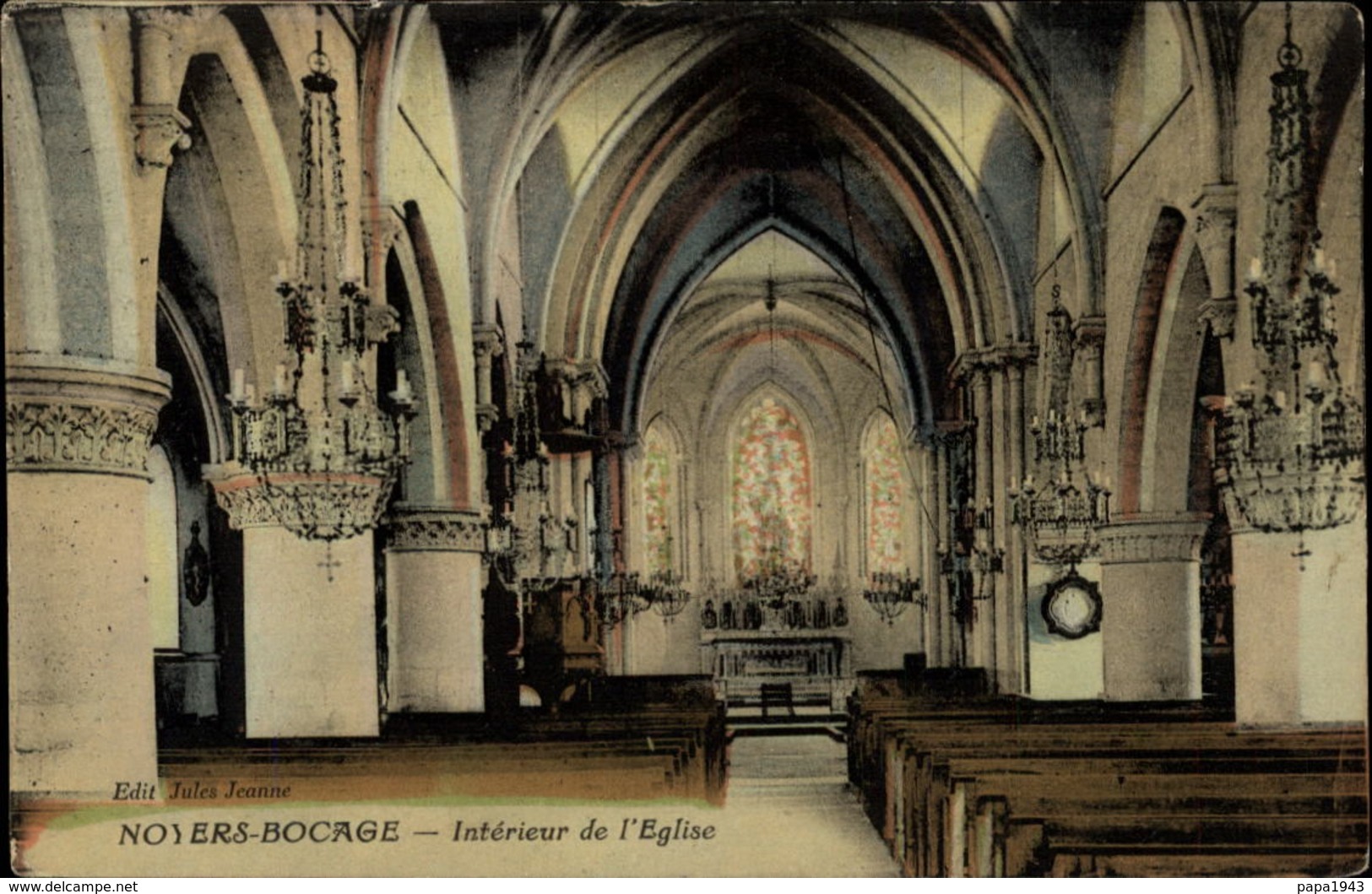 14  NOYERS BOCAGE  Intérieur De L' église - Autres & Non Classés