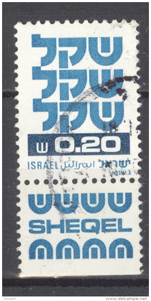 ISRAEL 1980-81: YT 773 / Sc 759 / Mi 831, O - FREE SHIPPING ABOVE 10 EURO - Oblitérés (avec Tabs)