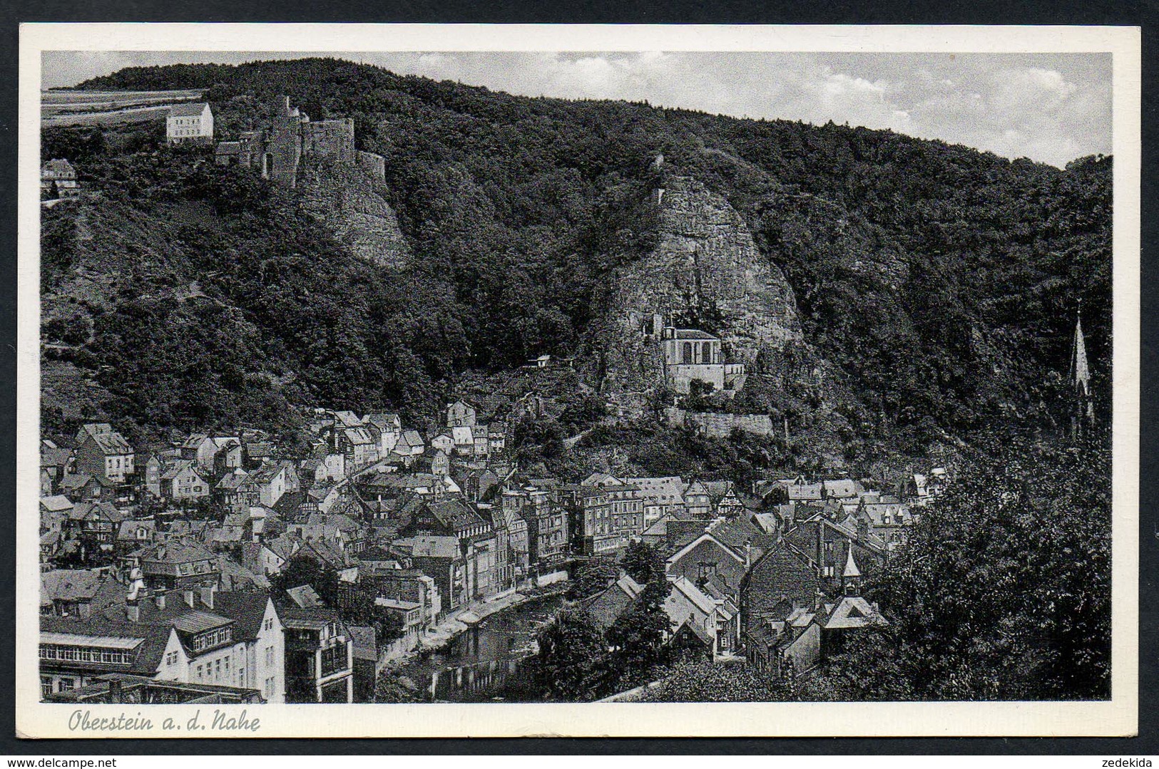 9492 - Alte Ansichtskarte - Oberstein - Gel 1954 - Cramer - Idar Oberstein