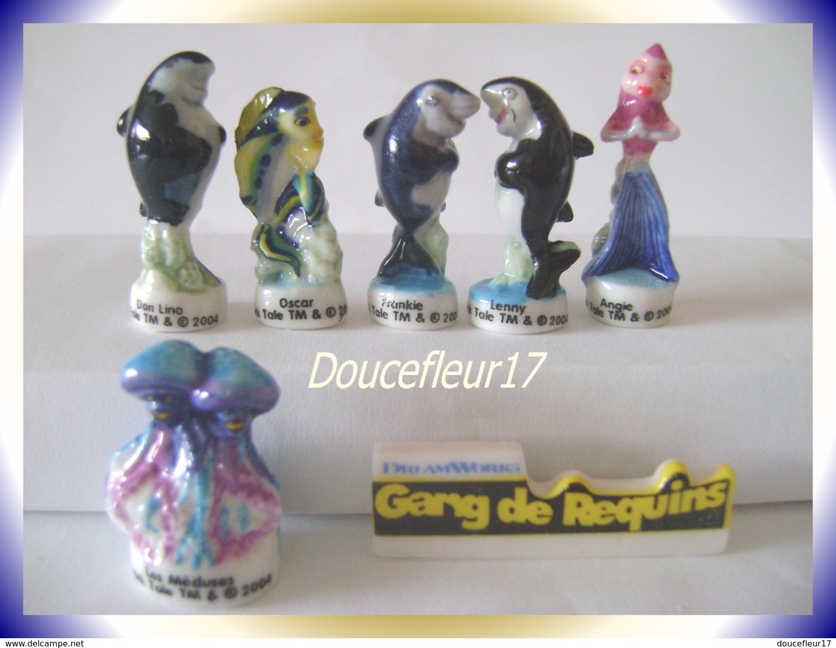 Gang De Requins ...Lot De 7 Fèves ... Ref  AFF: 113-2005 ..( Pan 002) - Dessins Animés