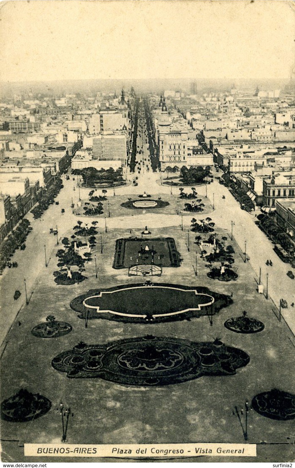 ARGENTINA - BUENOS AIRES - PLAZA DEL CONGRESO - VISTA GENERAL Arg133 - Argentina