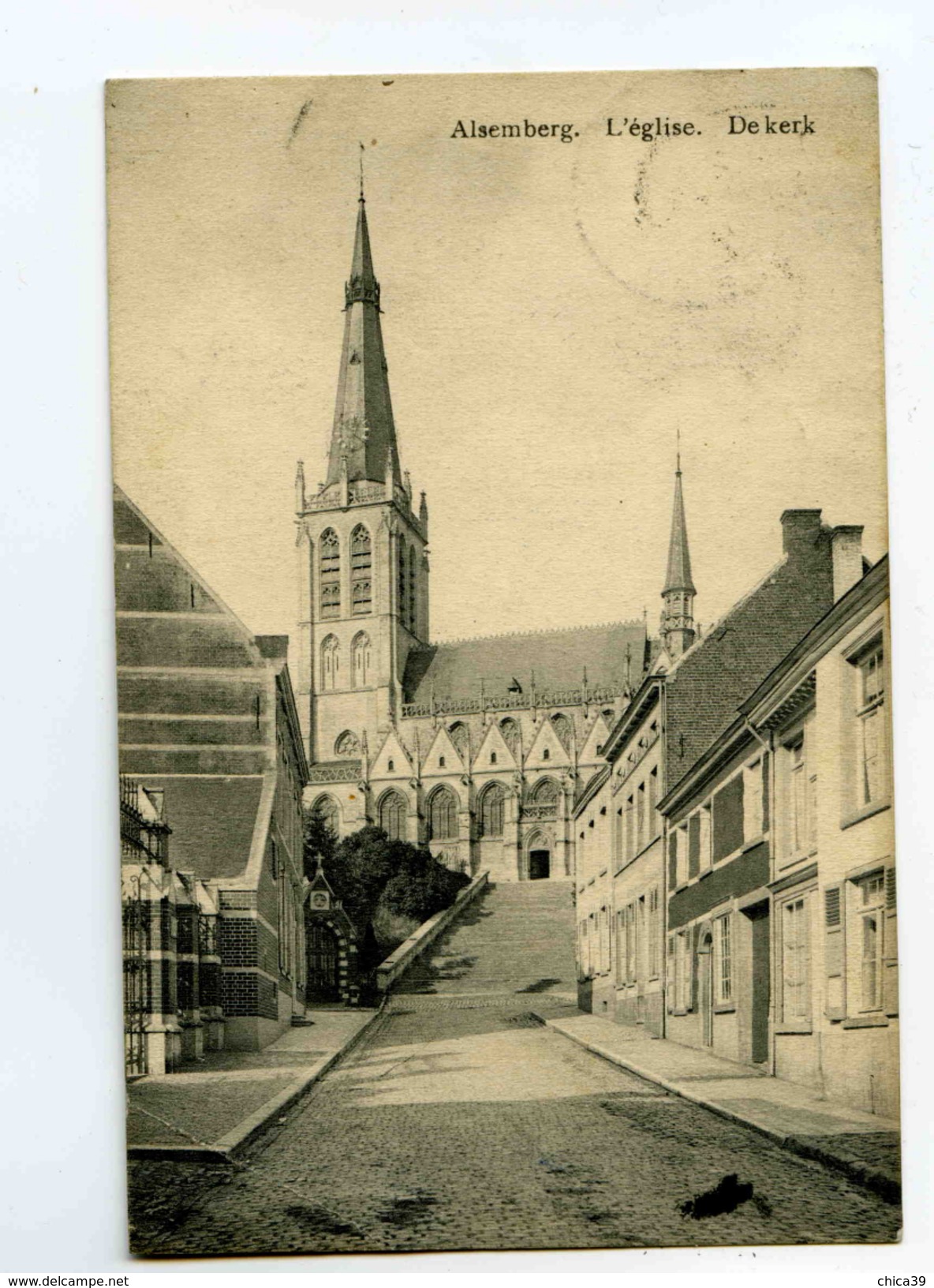 C 19170   -   Alsemberg   -   L'Eglise   -   De Kerk - Beersel