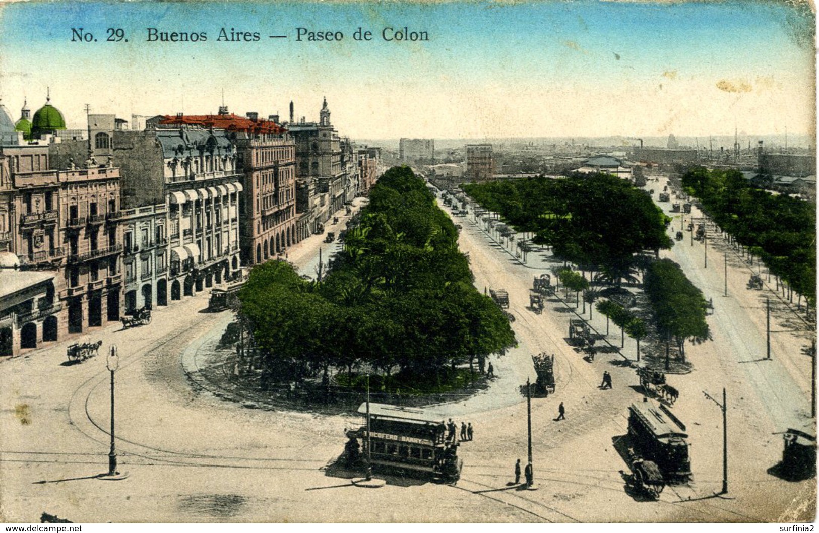 ARGENTINA - BUENOS AIRES - PASEO DE COLON  Arg157 - Argentina