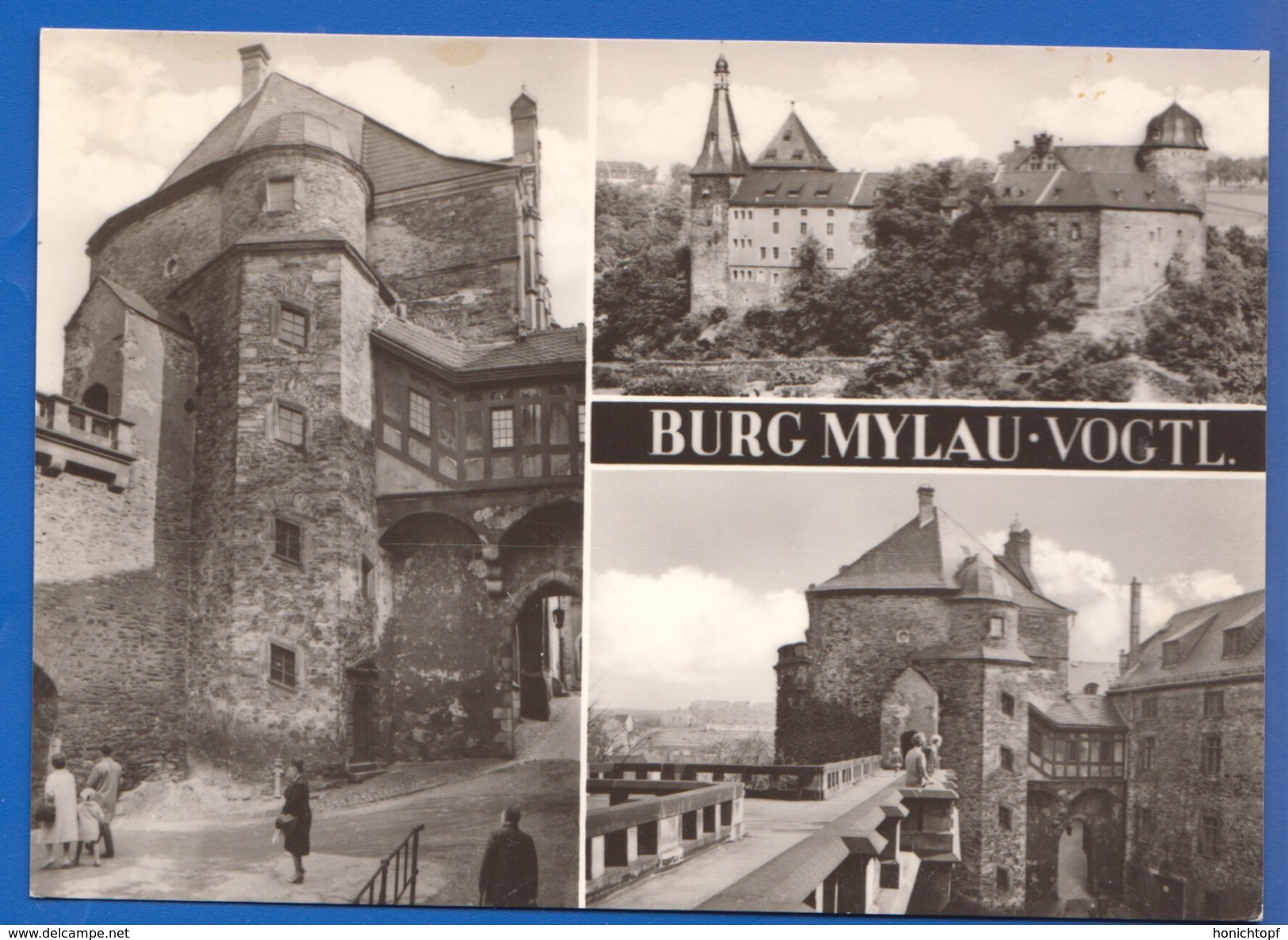 Deutschland; Mylau Vogtland; Burg - Mylau