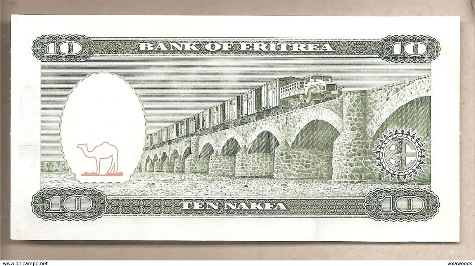 Eritrea - Banconota Non Circolata Fds Da 10 Nakfa P-3 - 1997 #18 - Erythrée