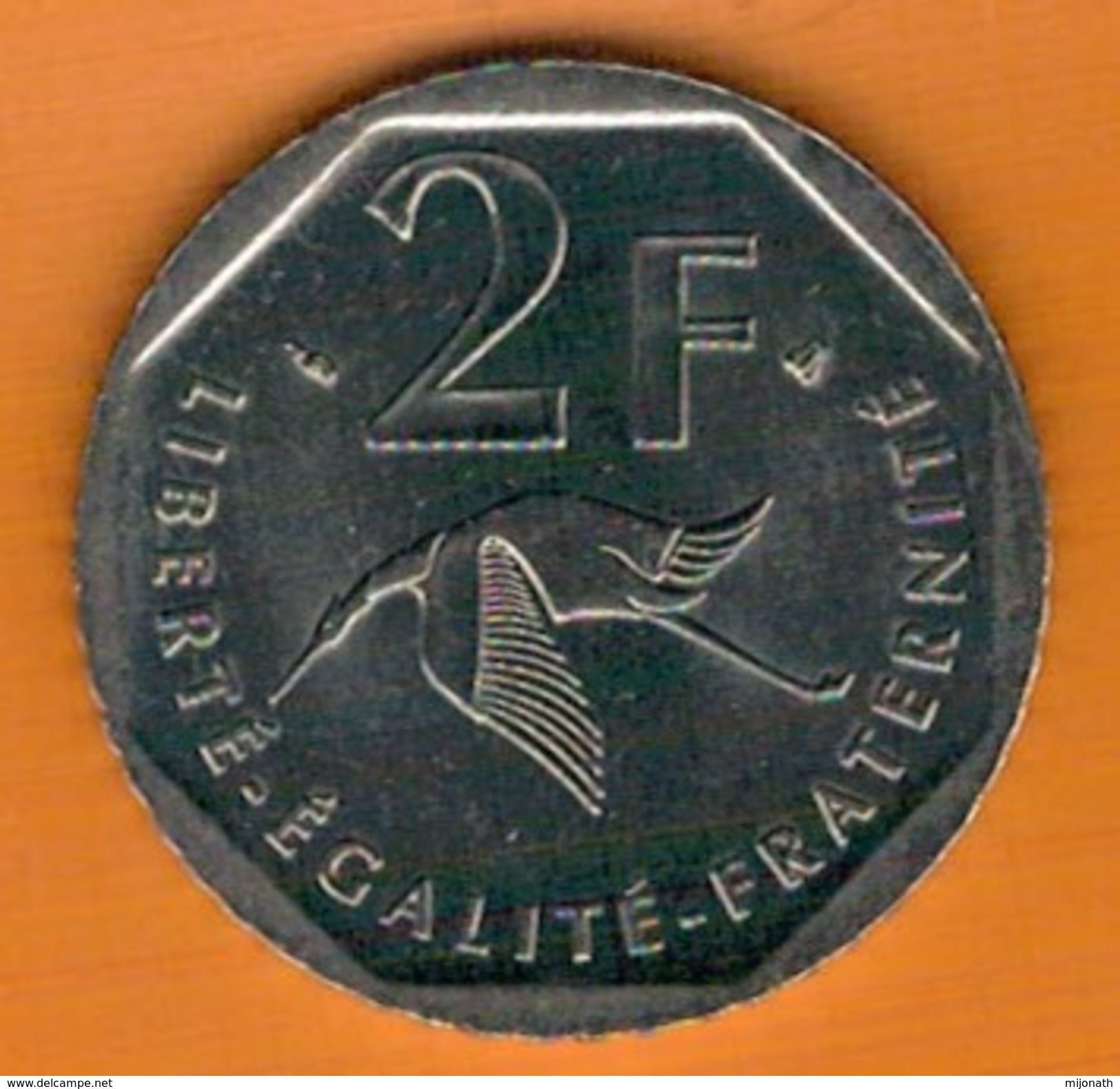 Nu-France- 2 Francs 1997 Georges Guynemer - Autres & Non Classés