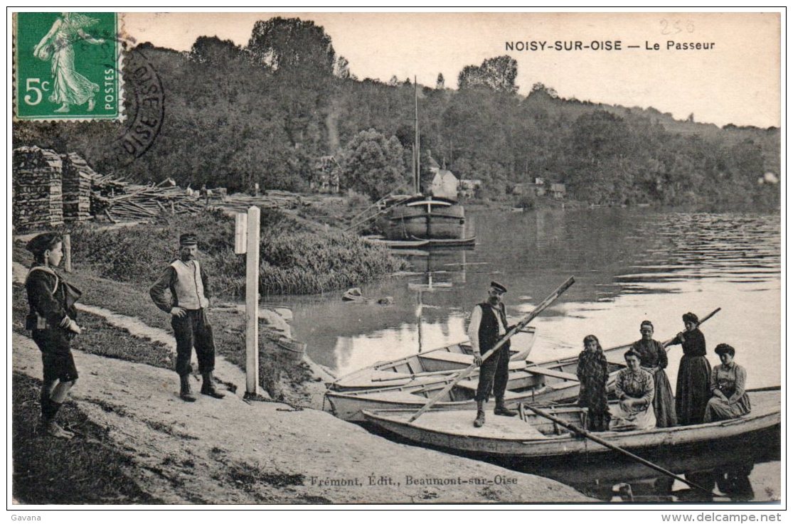 95 NOISY-sur-OISE - Le Passeur   (scans Recto/Verso) - Autres & Non Classés