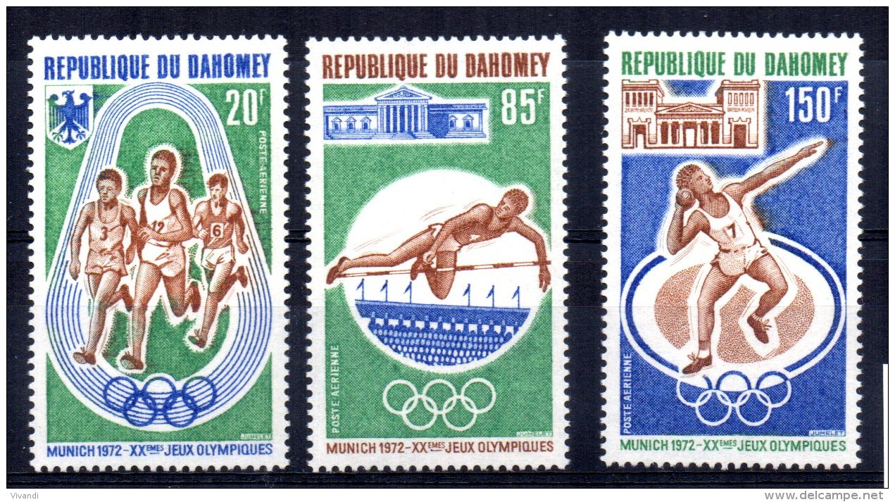 Dahomey - 1972 - Olympic Games - MNH - Bénin – Dahomey (1960-...)