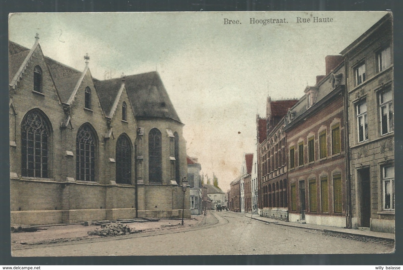 +++ CPA - BREE - Hoogstraat - Rue Haute - Couleur   // - Bree