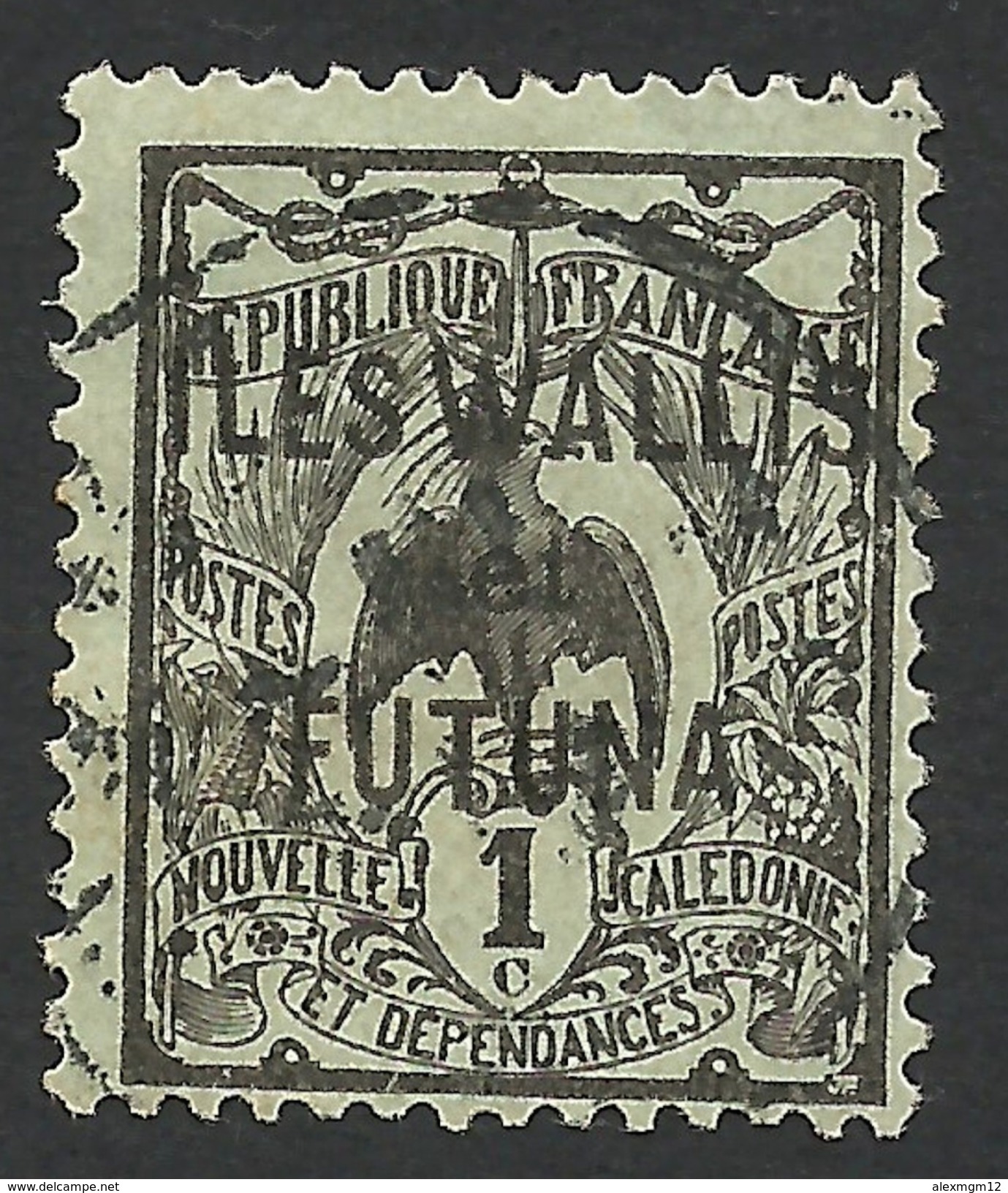 Wallis And Futuna, 1 C. 1920, Sc # 1, Used - Used Stamps