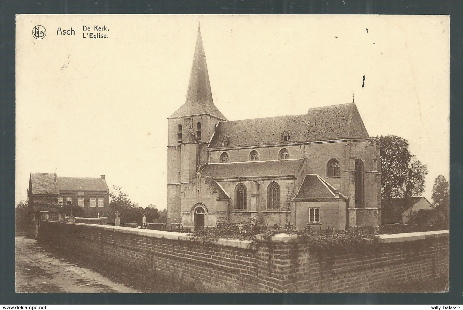 +++ CPA - AS - ASSE - ASCH - Eglise - Kerk - Nels  // - As