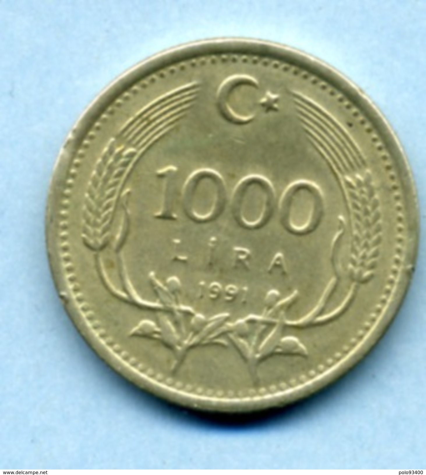 1991 1000 LIRA - Turquie