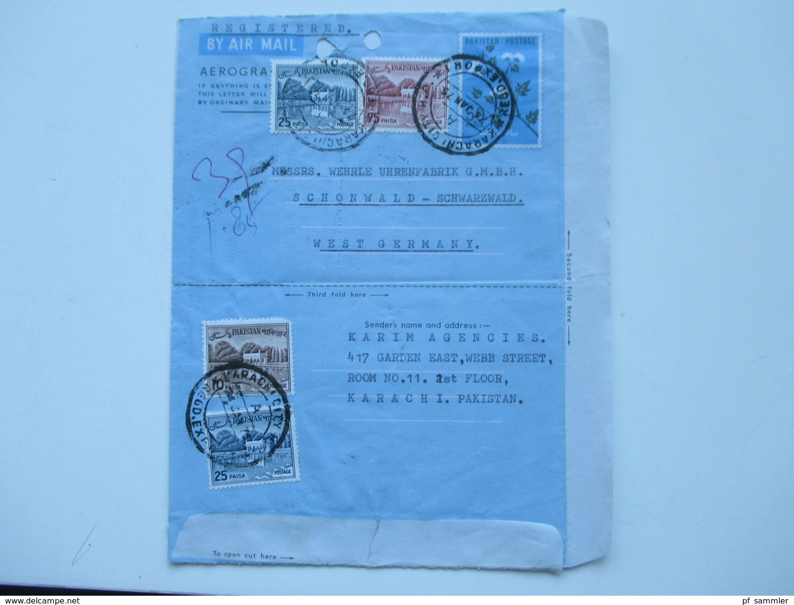 Posten Air Letter / Luftpost Ganzsachen 1950er Jahre Aerogramme. Burma / Ceylon / Australien / Pakistan / Jamaica 25 Stk