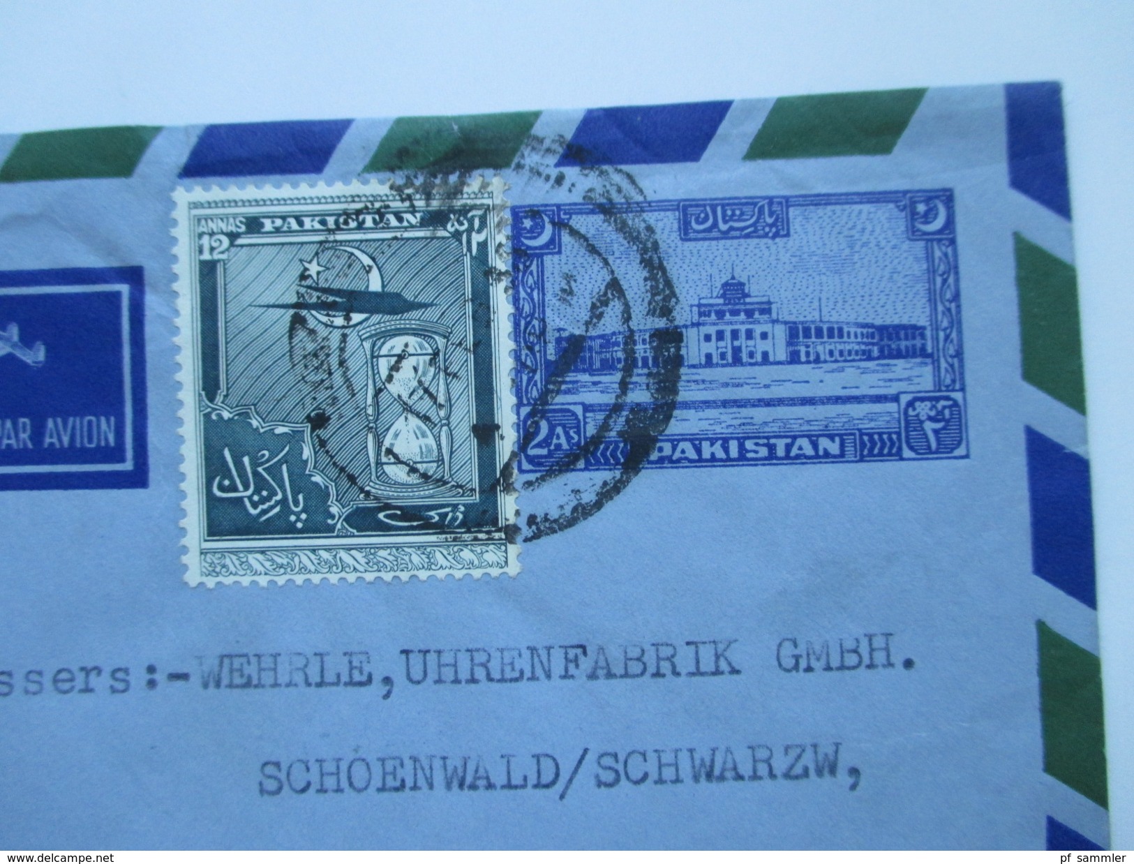 Posten Air Letter / Luftpost Ganzsachen 1950er Jahre Aerogramme. Burma / Ceylon / Australien / Pakistan / Jamaica 25 Stk