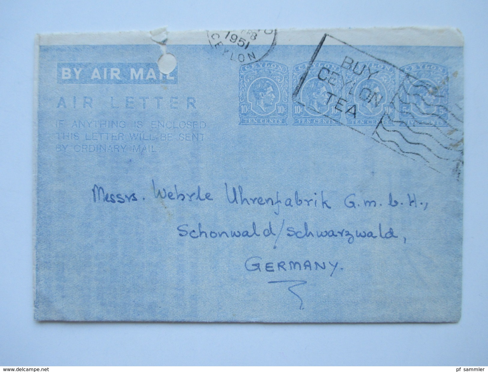 Posten Air Letter / Luftpost Ganzsachen 1950er Jahre Aerogramme. Burma / Ceylon / Australien / Pakistan / Jamaica 25 Stk