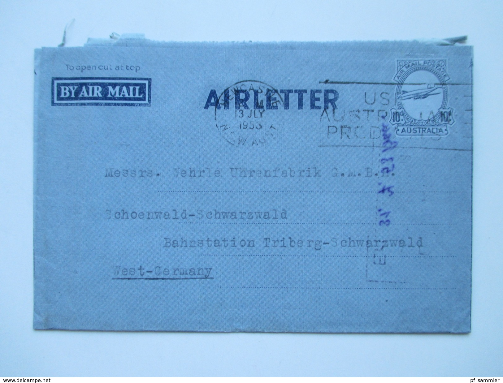 Posten Air Letter / Luftpost Ganzsachen 1950er Jahre Aerogramme. Burma / Ceylon / Australien / Pakistan / Jamaica 25 Stk