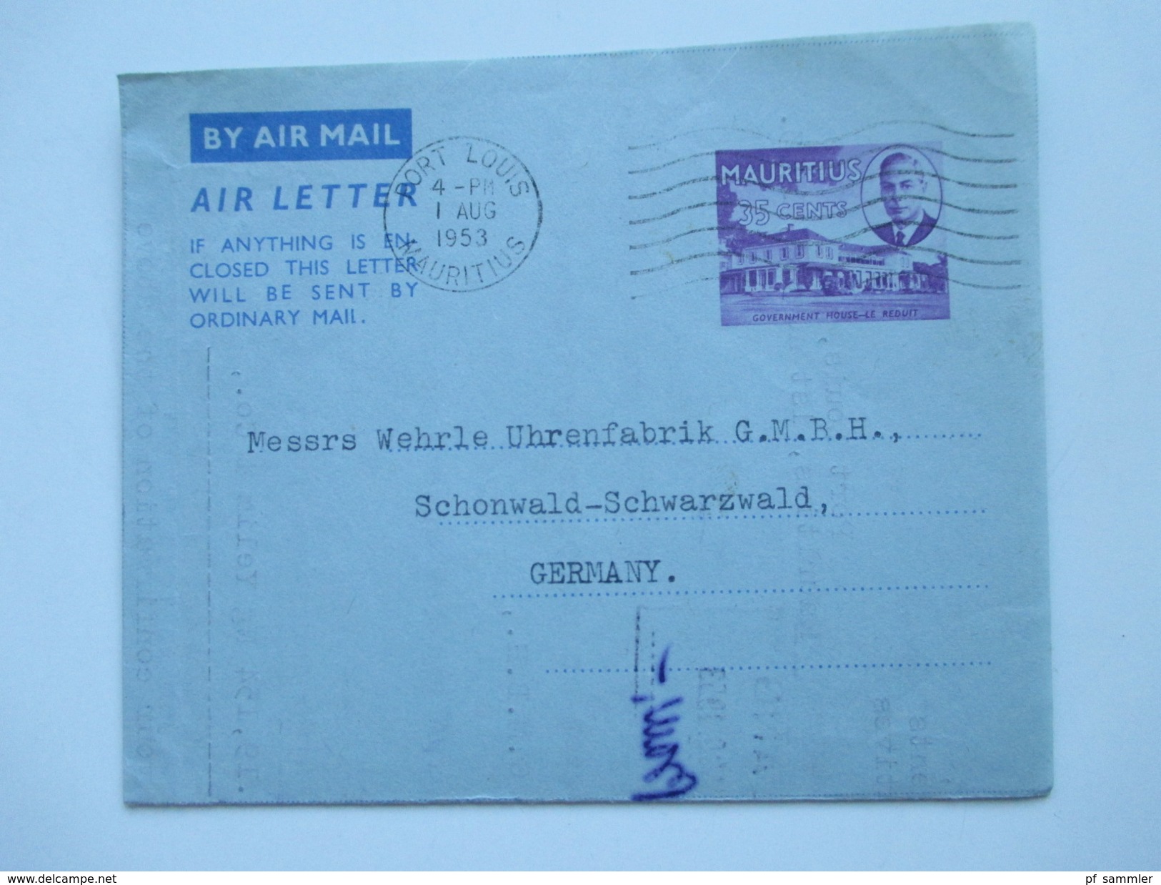 Posten Air Letter / Luftpost Ganzsachen 1950er Jahre Aerogramme. Burma / Ceylon / Australien / Pakistan / Jamaica 25 Stk