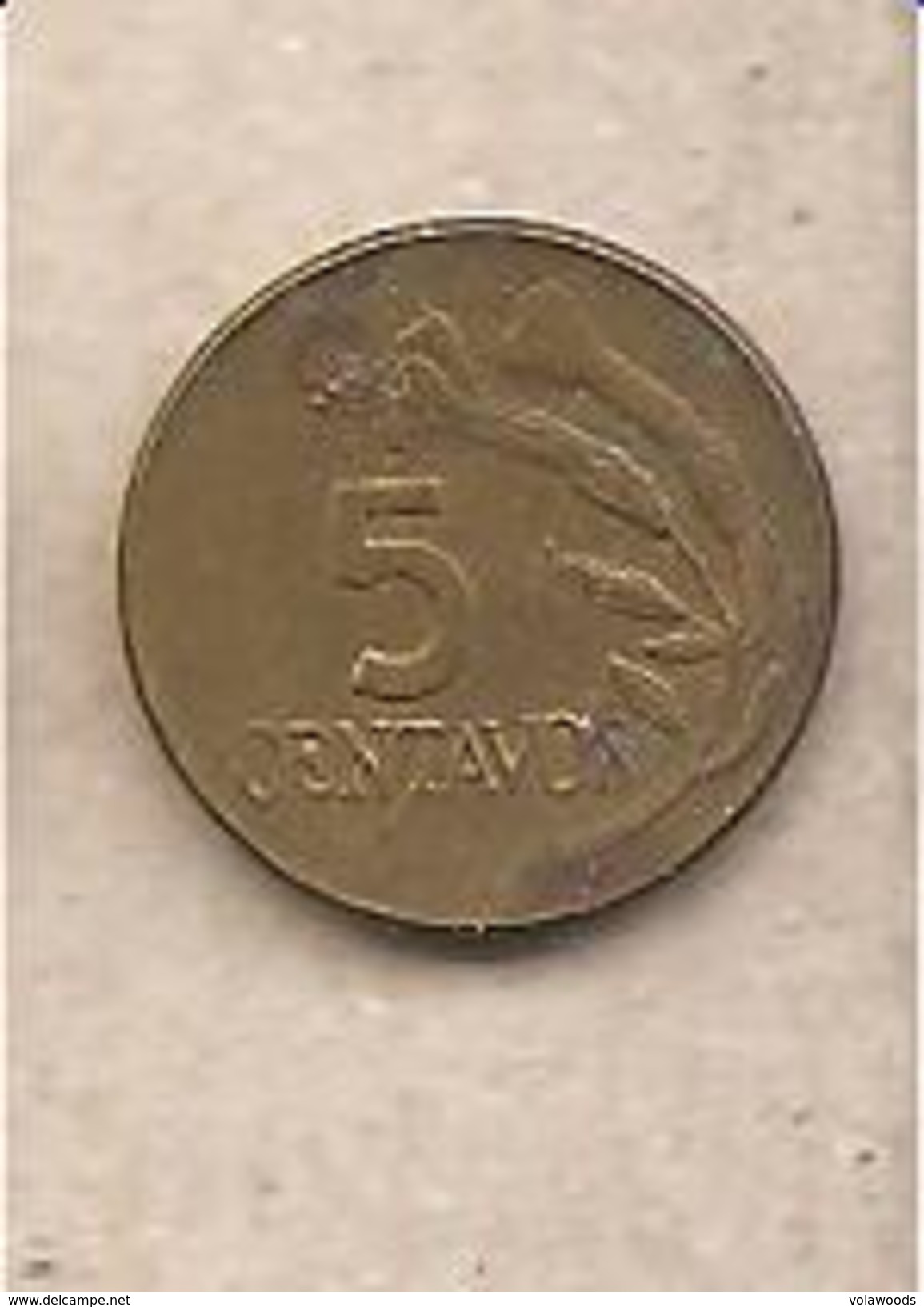 Perù - Moneta Circolata Da 5 Centesimi - 1973 - Perú