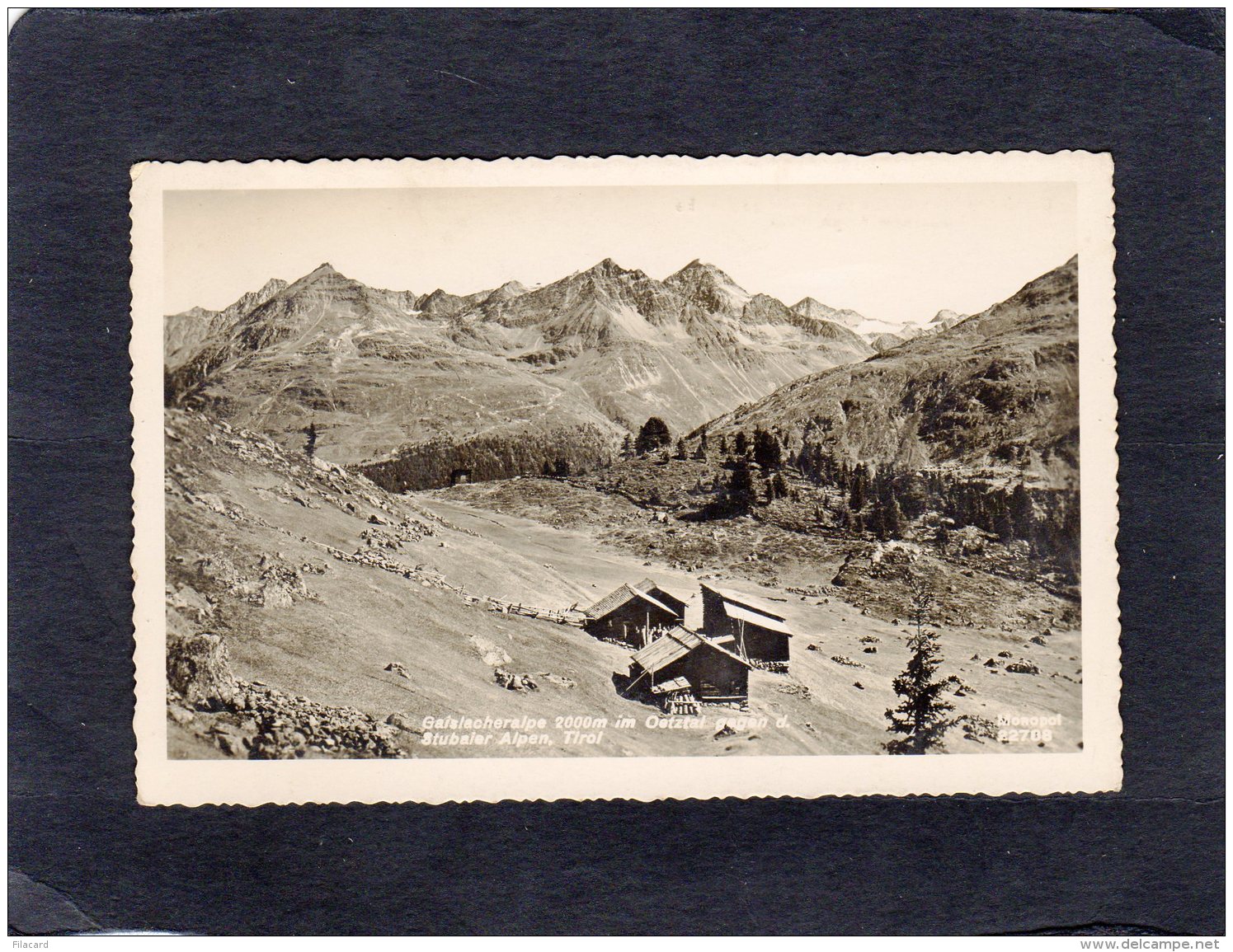 67104    Austria,   Gaislacheralpe Im  Oetztal Gegen D. Stubaier Alpen,  Tirol,  NV(scritta) - Oetz