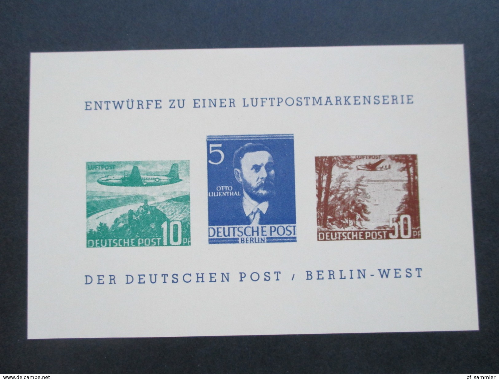 Berlin Sonderdrucke / Entwürfe Luftpostmarkenserie / Berlin 1972 / Bephila 1975 insgesamt 30 Stück! Hoher Wert!!