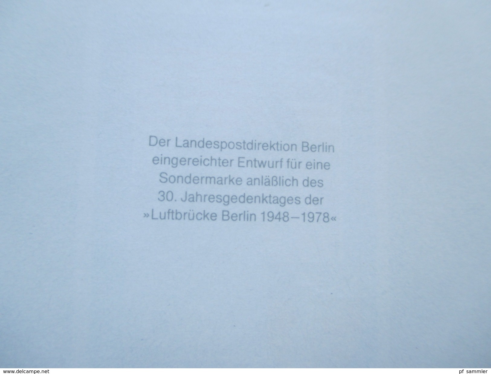 Berlin Sonderdrucke / Entwürfe Luftpostmarkenserie / Berlin 1972 / Bephila 1975 insgesamt 30 Stück! Hoher Wert!!