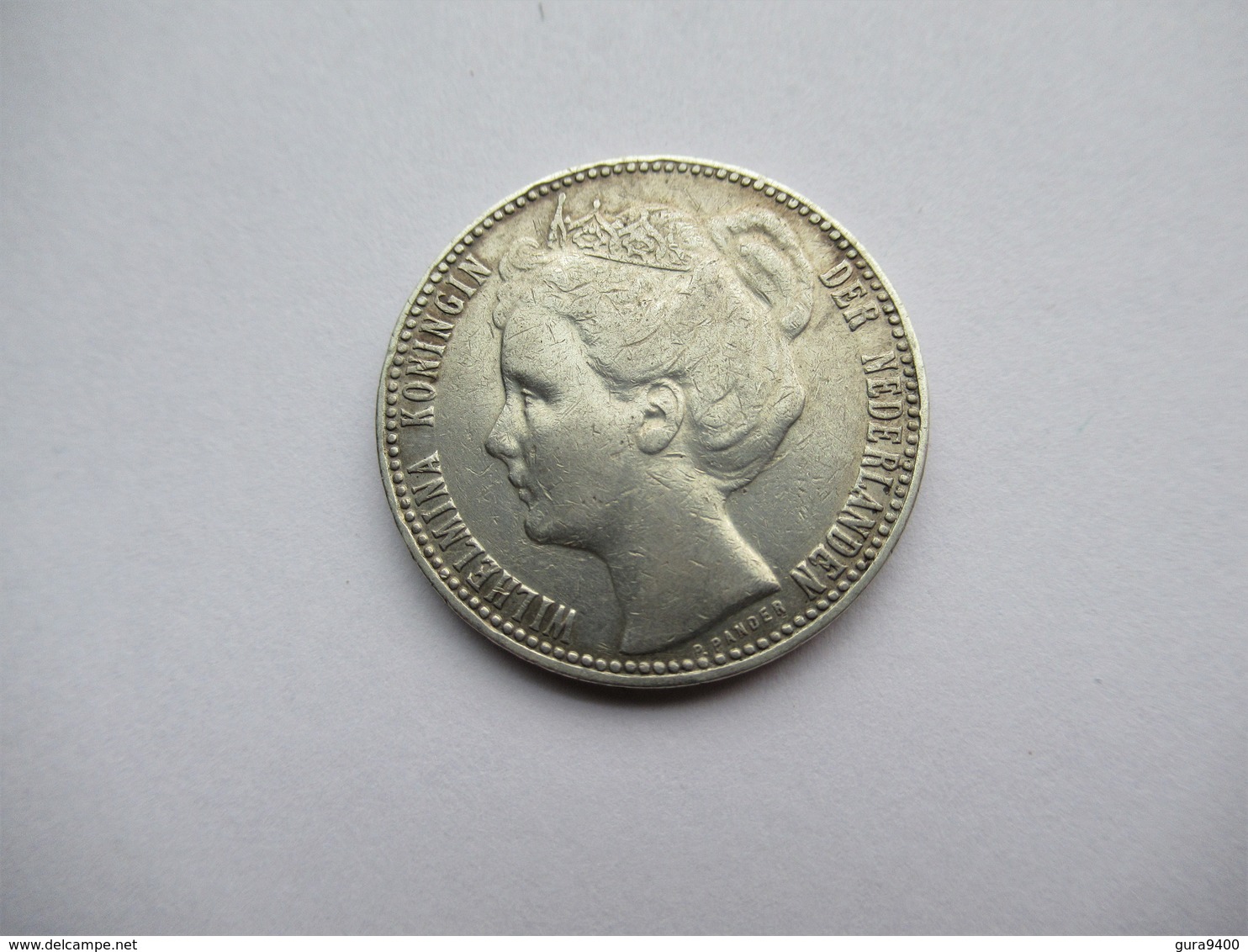 Nederland, 1 Gulden, 1908 - 1 Gulden