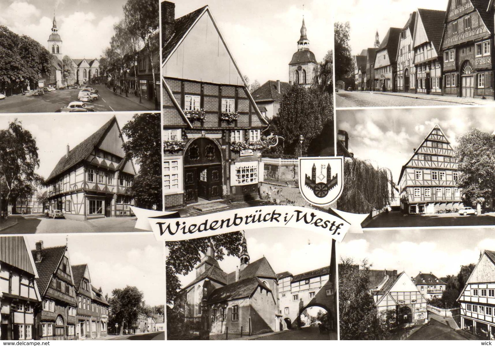 AK Wiedenbrück I. Westf. -Rheda-Wiedenbrück -seltene Mehrbilder-AK - Rheda-Wiedenbrück