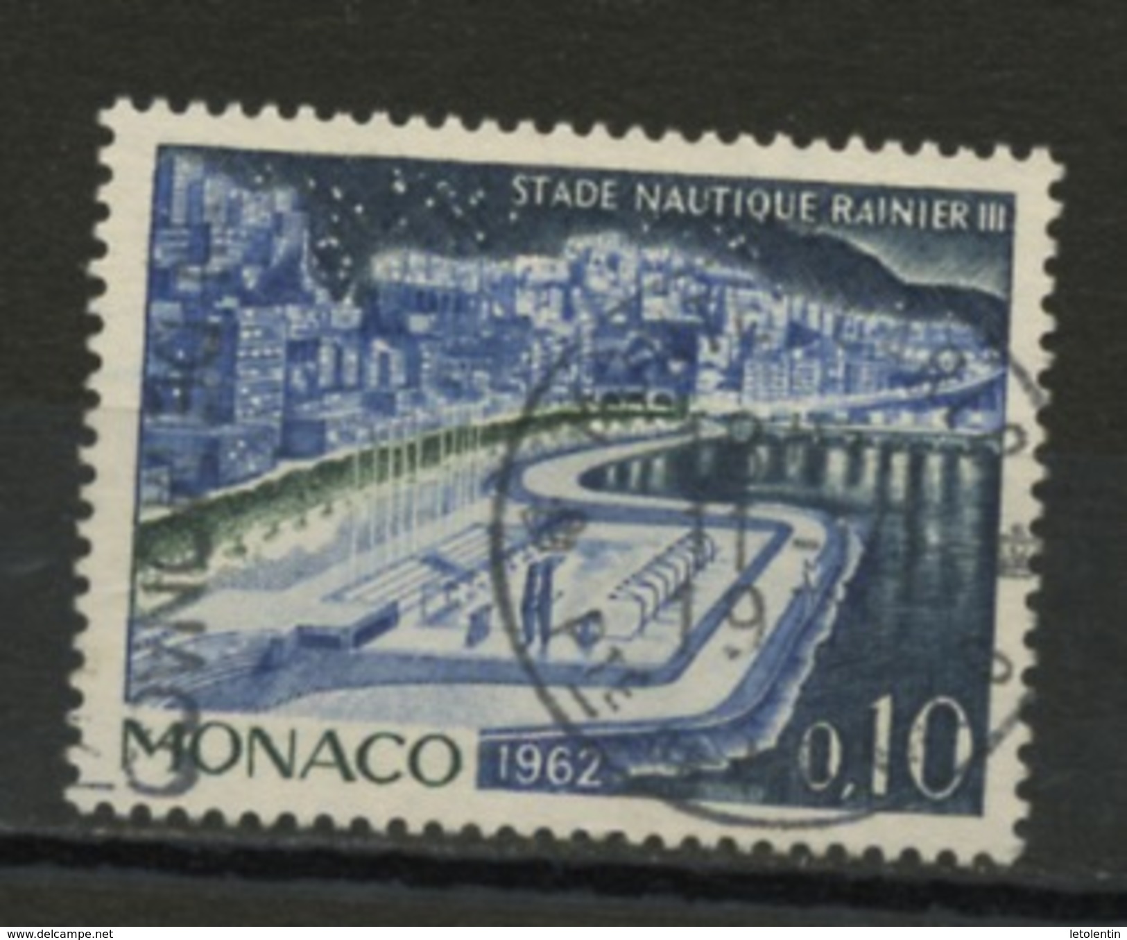 MONACO: - VUE - N° Yvert  539 A Obli - Usados