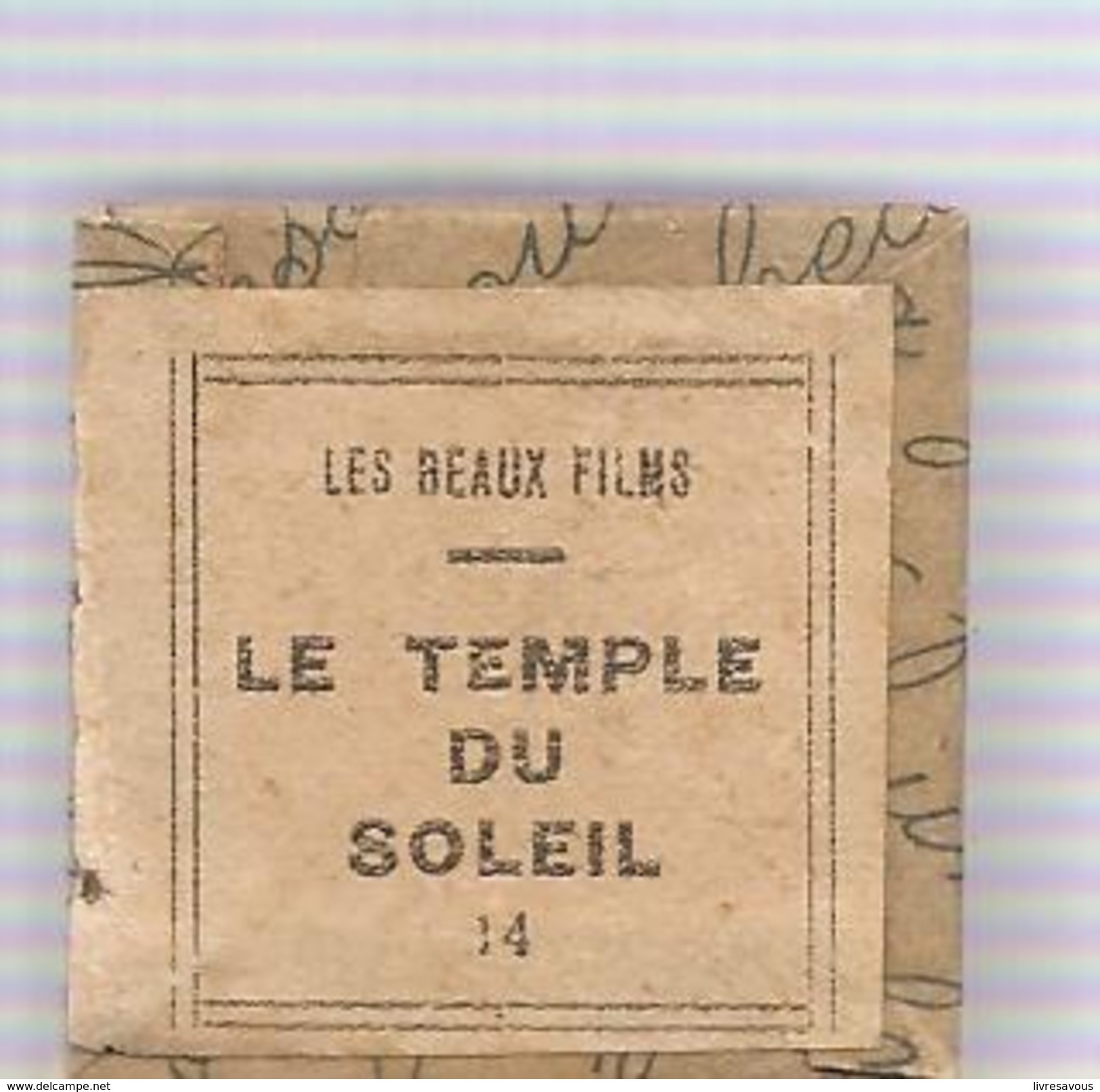 Hergé Film Fixe N°14 Tintin Et Le Temple Du Soleil D'Hergé Collection "Les Beaux Films" Des Années 1965 - Bobines De Films: 35mm - 16mm - 9,5+8+S8mm