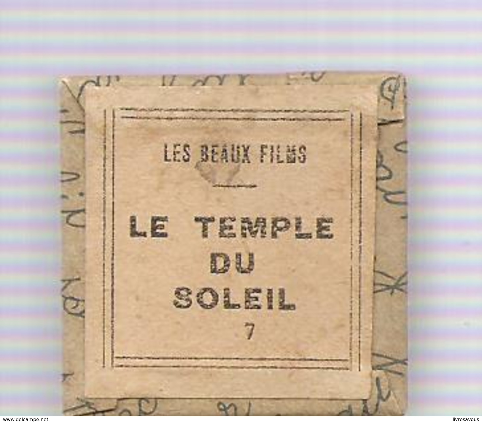 Hergé Film Fixe N°7 Tintin Et Le Temple Du Soleil D'Hergé Collection "Les Beaux Films" Des Années 1965 - Bobinas De Cine: 35mm - 16mm - 9,5+8+S8mm