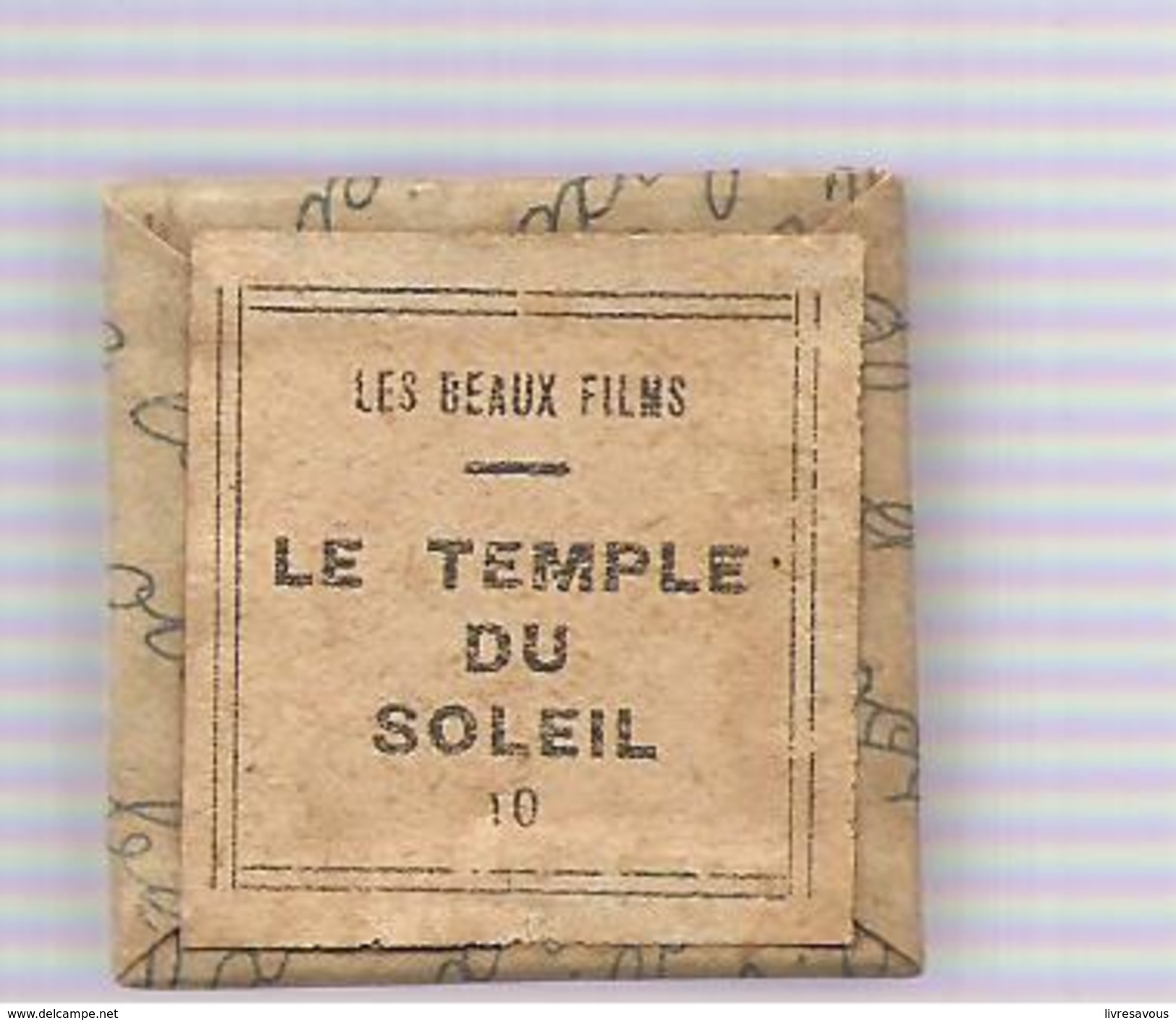 Hergé Film Fixe N°10 Tintin Et Le Temple Du Soleil D'Hergé Collection "Les Beaux Films" Des Années 1965 - Filmspullen: 35mm - 16mm - 9,5+8+S8mm