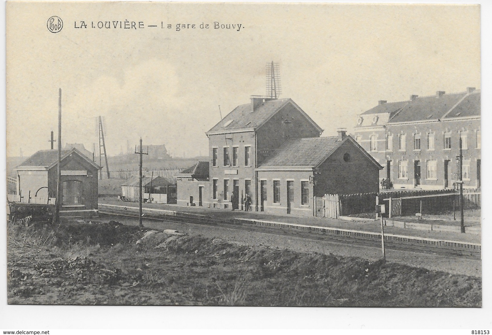 La Louvière  - La Gare De Bouvy - La Louvière