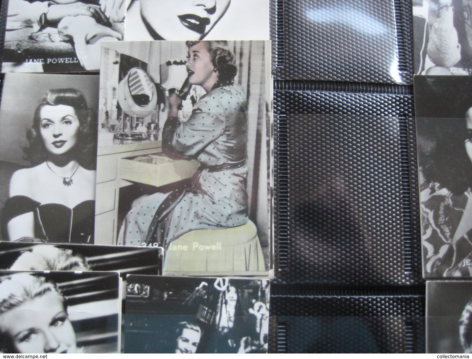 Belgian Chewing gum Ltd - only Film stars - collection more than 500 photos  - 5cmX7cm AND 4cmX5,8cm  from fifties VG