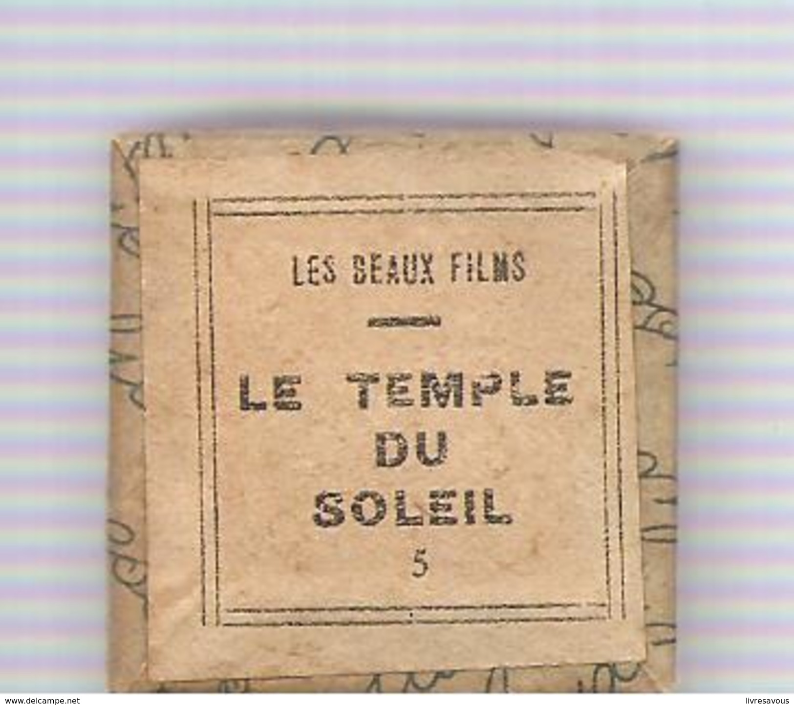 Hergé Film Fixe N°5 Tintin Et Le Temple Du Soleil D'Hergé Collection "Les Beaux Films" Des Années 1965 - Filme: 35mm - 16mm - 9,5+8+S8mm