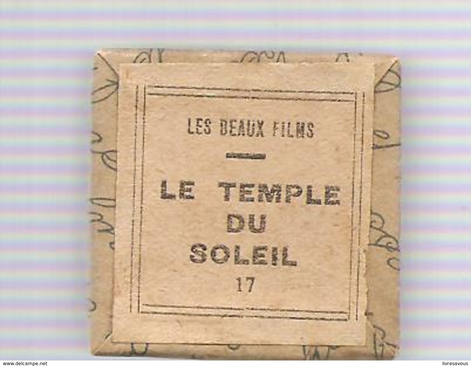 Hergé Film Fixe N°17 Tintin Et Le Temple Du Soleil D'Hergé Collection "Les Beaux Films" Des Années 1965 - Filmspullen: 35mm - 16mm - 9,5+8+S8mm