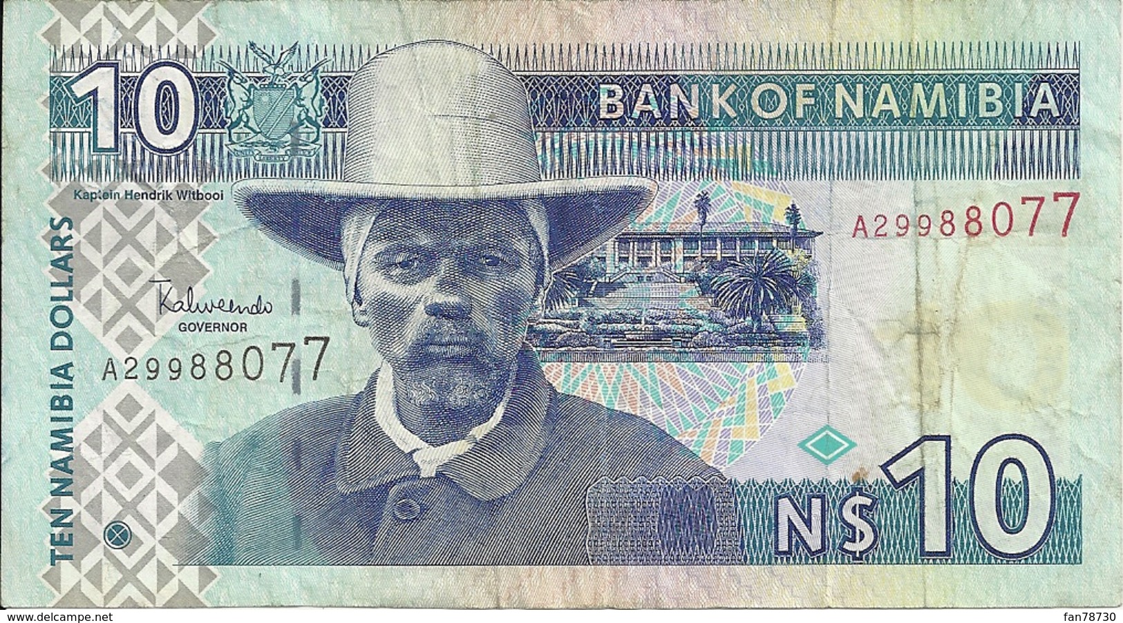 Namibie - Billet De 10 Namibia Dollars - - Namibia