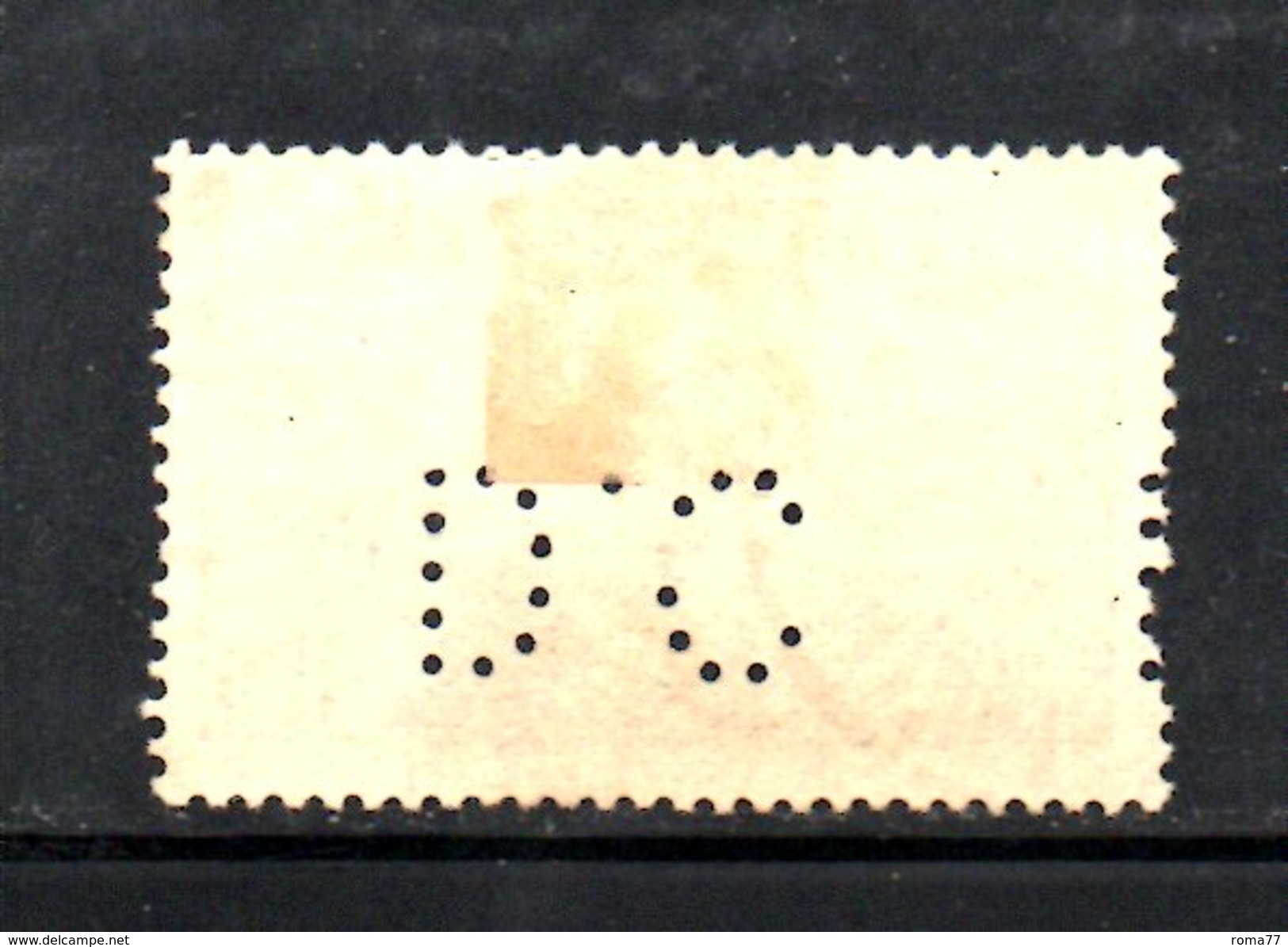 XP1861 - FRANCIA 1936 Unificato N. 318  Usato. JAURES . Perfin D.C - Used Stamps