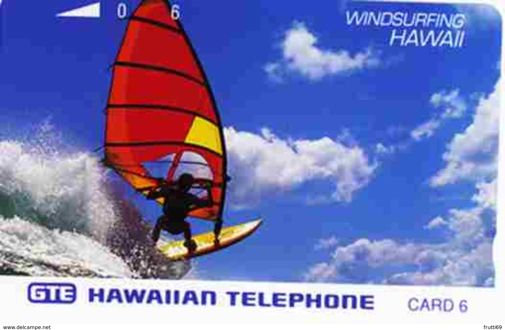 TK 8490 HAWAII - Windsurfing Hawaii Bronze Hawaiian Telephone  MINT ! - Hawaii