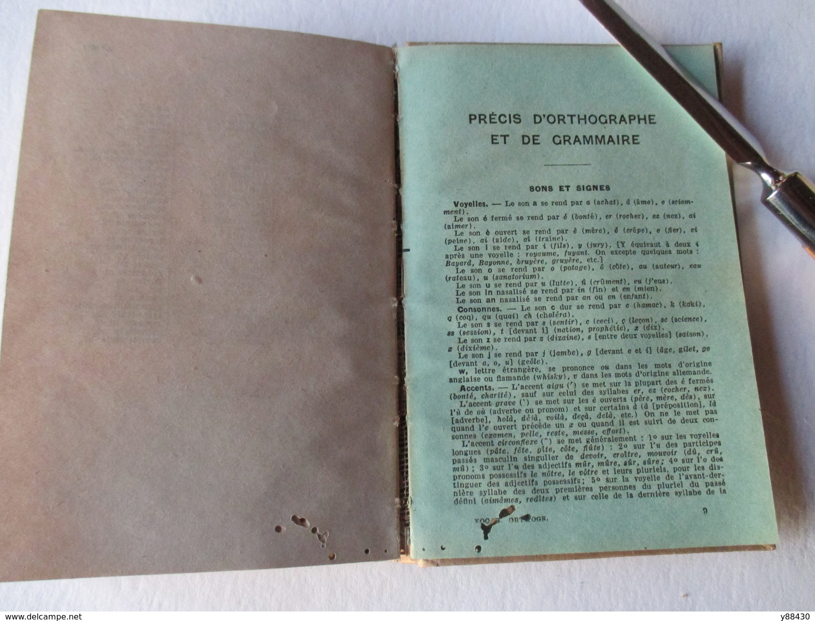 LAROUSSE de poche - de 1938..? -  Vocabulaire  Orthographique - voir les 11 photos