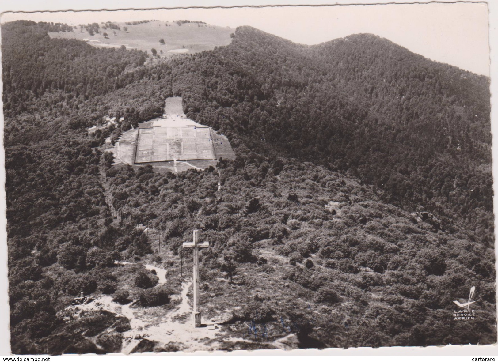 CARTE PHOTO LAPIE, 68,haut Rhin,HARTMANNSWILLERKORPF,VIEIL ARMAND,tampon Au Dos,massif Des Vosges - Autres & Non Classés